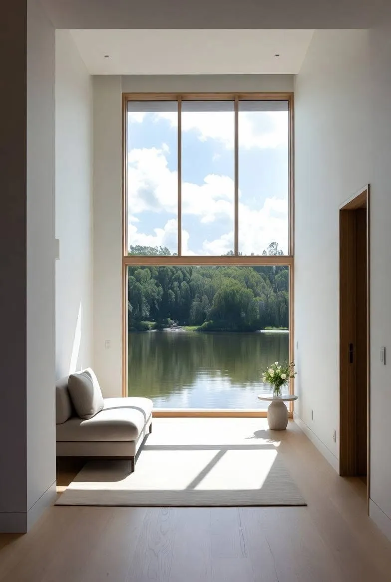 Custom aluminium system window installation